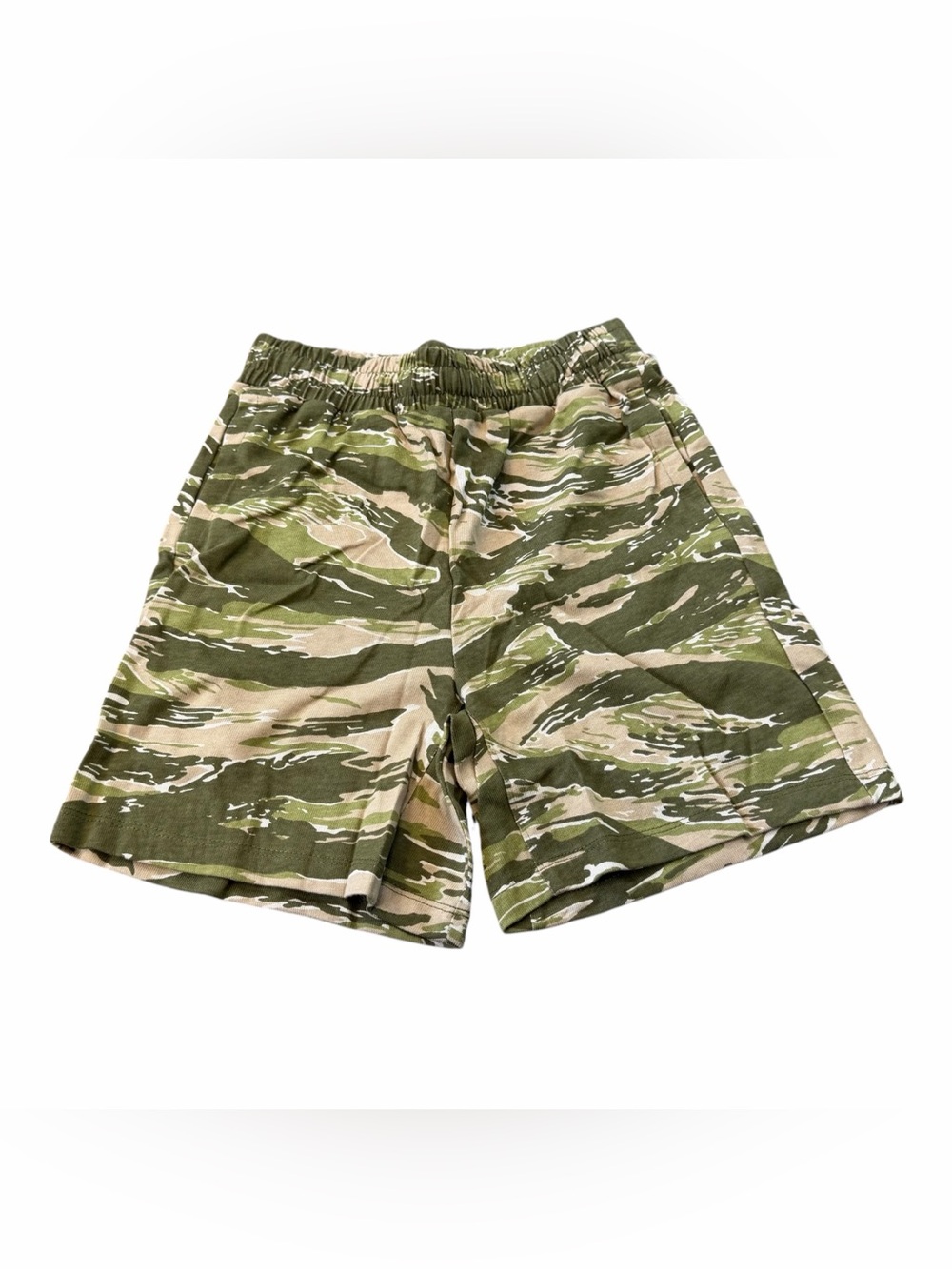 Gap Boys Green Camo Shorts, Size Large 10,  Soft Jersey Knit, NEW